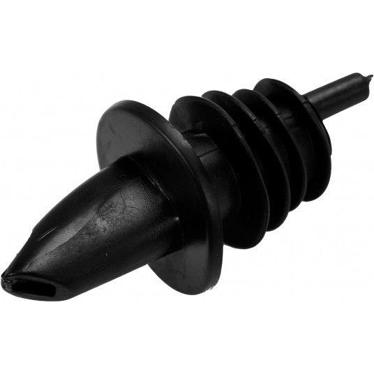 KOREK Z RURKĄ PLASTIKOWY CZARNY -zdjęcie numer 2