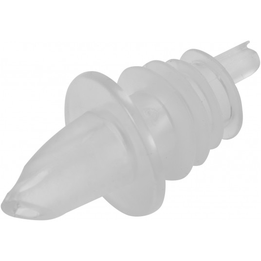 KOREK Z RURKĄ PLASTIKOWY TRANSPARENTNY -zdjęcie numer 2