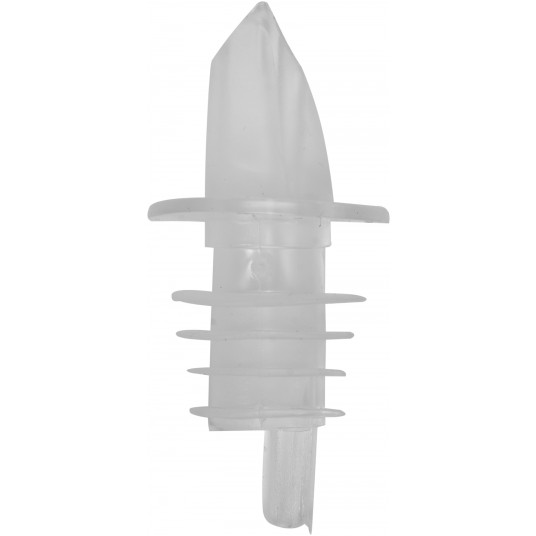 KOREK Z RURKĄ PLASTIKOWY TRANSPARENTNY -zdjęcie numer 1