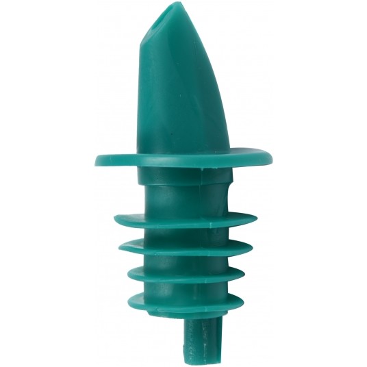 KOREK Z RURKĄ PLASTIKOWY ZIELONY -zdjęcie numer 1