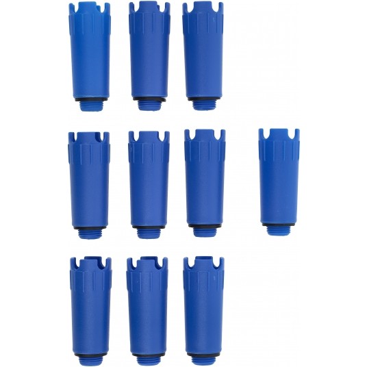 KORKI HYDRAULICZNE 1/2" NIEBIESKIE 10SZT -zdjęcie numer 1