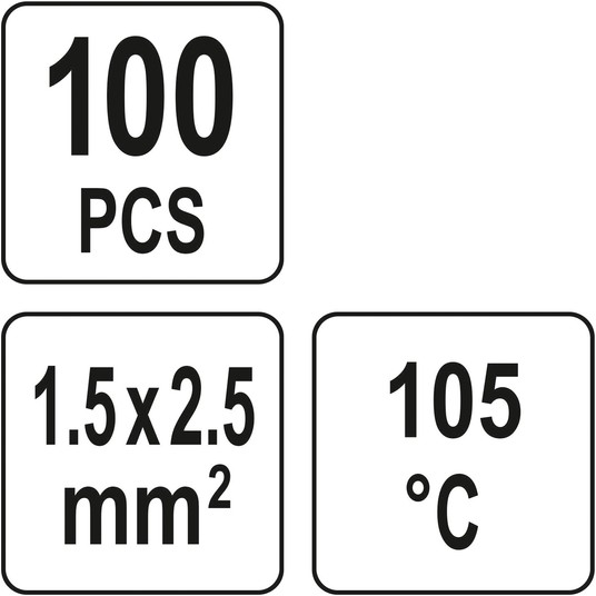 KOSZUL.TERM. Z CYNĄ 1,5-2,5MM2 100SZT -zdjęcie numer 5