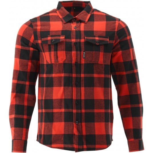 KOSZULA FLANELOWA CZERWONA R. S -zdjęcie numer 1