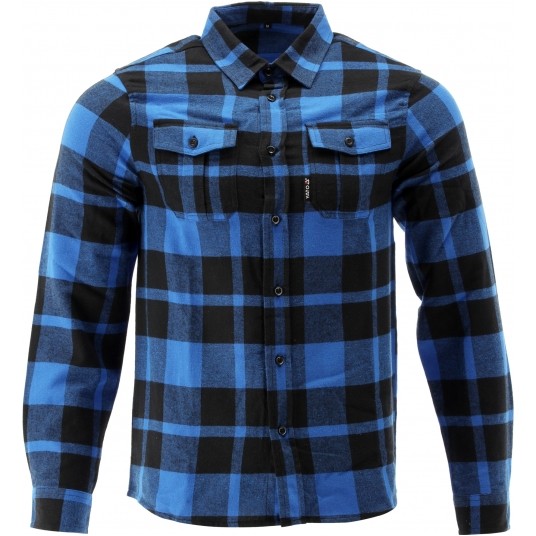 KOSZULA FLANELOWA NIEBIESKA R. S -zdjęcie numer 1