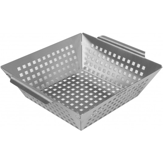 KOSZYK DO GRILLOWANIA, S/S, 26X22X7CM -zdjęcie numer 2
