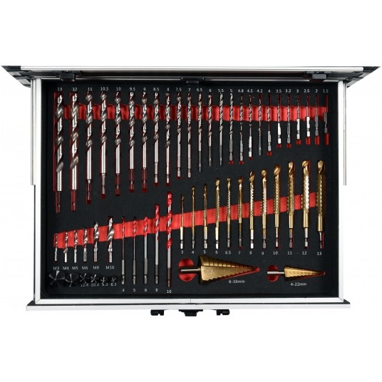 KPL.WIERTEŁ Z WKRĘTARKĄ 18V 2 AKU 126CZ. -zdjęcie numer 2