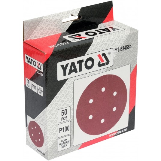 KRĄŻEK ŚCIE NA RZE 6 OT P100 150MM 50SZT -zdjęcie numer 3