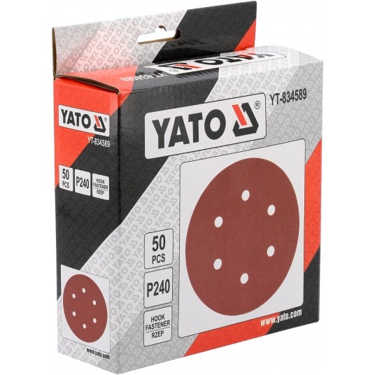 KRĄŻEK ŚCIE NA RZE 6 OT P240 150MM 50SZT -zdjęcie numer 3