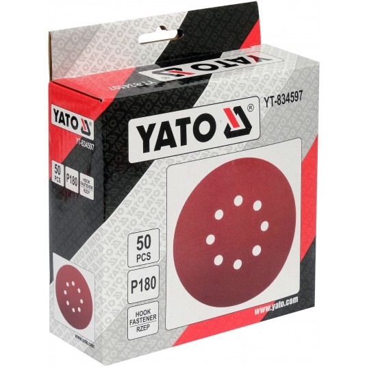 KRĄŻEK ŚCIE NA RZE 8 OT P180 150MM 50SZT -zdjęcie numer 3