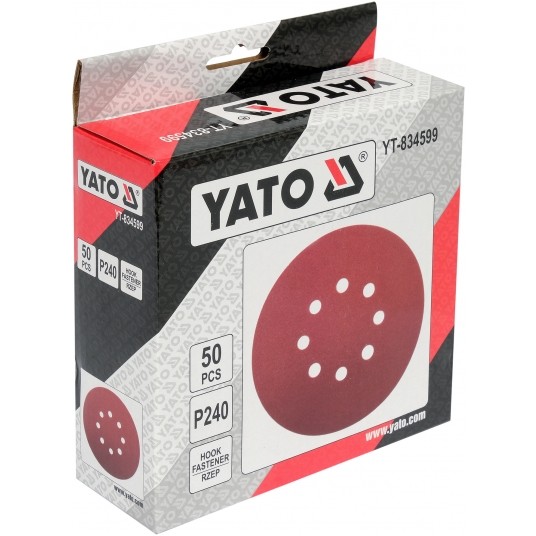 KRĄŻEK ŚCIE NA RZE 8 OT P240 150MM 50SZT -zdjęcie numer 3