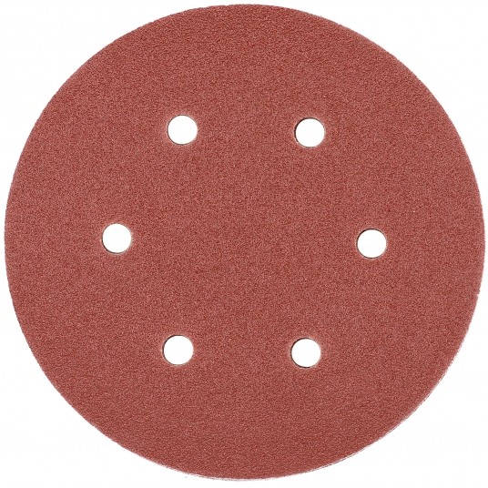 KRĄŻEK ŚCIE NA RZEP 6 OT P80 150MM 50SZT -zdjęcie numer 2