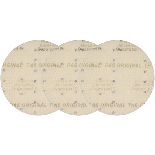 KRĄŻEK ŚCIERNY PERFOROWANY 225 3SZT P120 -zdjęcie numer 2