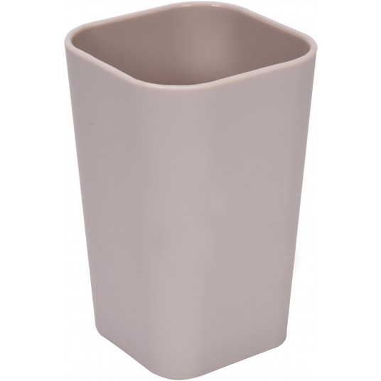 KUBEK KOSMETYCZNY CUBOID BEIGE -zdjęcie numer 1