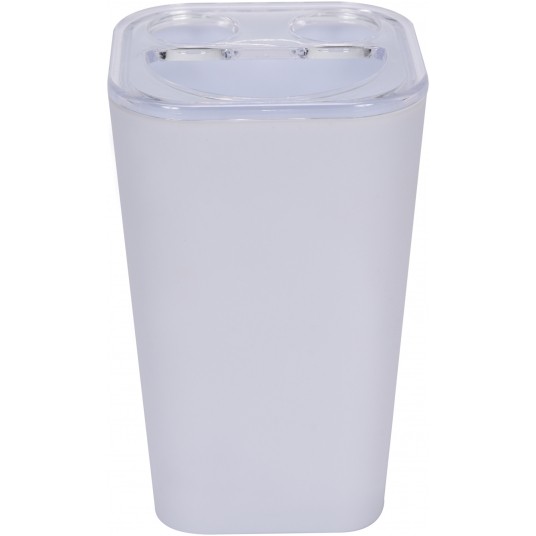 KUBEK NA SZCZOTECZKI CUBOID WHITE -zdjęcie numer 2