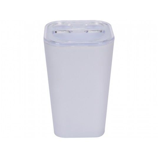 KUBEK NA SZCZOTECZKI CUBOID WHITE -zdjęcie numer 2