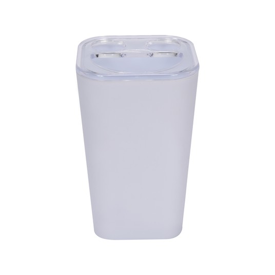 KUBEK NA SZCZOTECZKI CUBOID WHITE -zdjęcie numer 2