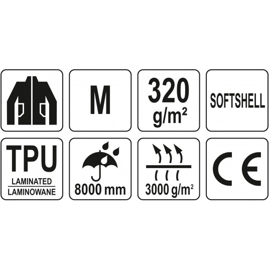 KURTKA SOFTSHELL CUMULUS R. M -zdjęcie numer 2
