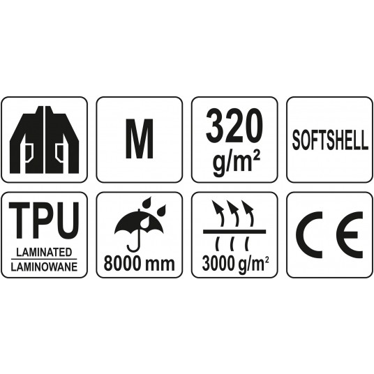 KURTKA SOFTSHELL NIMBOSTRATUS R. M -zdjęcie numer 1