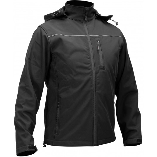 KURTKA SOFTSHELL Z KAP. OBSIDIAN R. S -zdjęcie numer 18