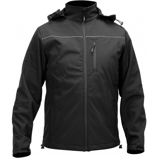 KURTKA SOFTSHELL Z KAP. OBSIDIAN R. S -zdjęcie numer 17