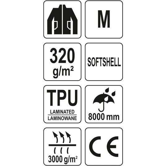 KURTKA SOFTSHELL Z KAPT. STRATUS R. M -zdjęcie numer 1