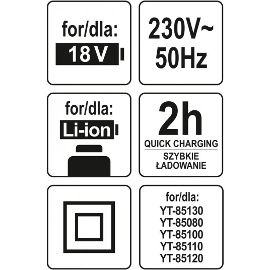 ŁADOWARKA DO AKUMULATORA 18V -zdjęcie numer 4