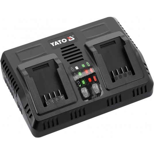 ŁADOWARKA INTEL. PODWÓJNA 18V 4,5A -zdjęcie numer 1