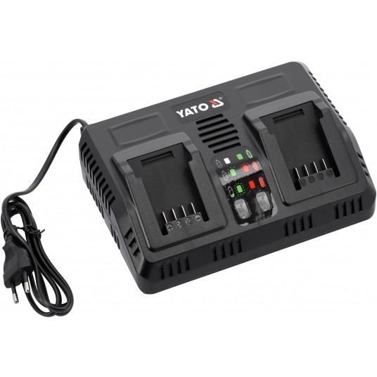 ŁADOWARKA INTEL. PODWÓJNA 18V 4,5A -zdjęcie numer 2