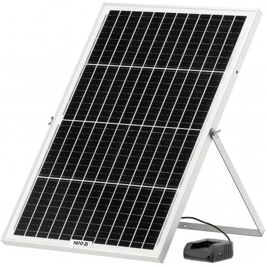 ŁADOWARKA SOLARNA I SAMOCHODOWA 18V 2A -zdjęcie numer 1
