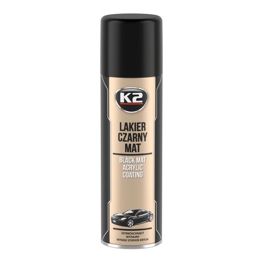 LAKIER CZARNY MAT 500 ML -zdjęcie numer 1