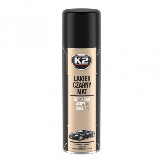 LAKIER CZARNY MAT 500 ML -zdjęcie numer 1