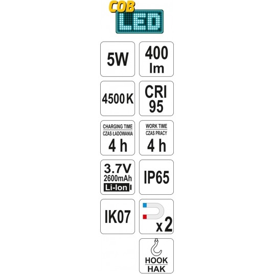 LAMPA 5W DO DOBIERANIA KOLORÓW -zdjęcie numer 10