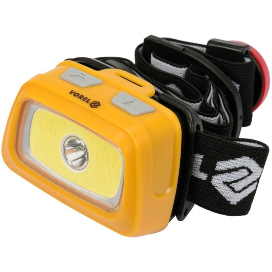 LAMPA CZOŁOWA 3W + COB LED 3W -zdjęcie numer 1