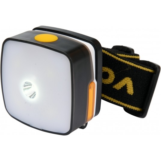 LAMPA CZOŁOWA 3W LED I 4 SMD LED, AKU. -zdjęcie numer 2