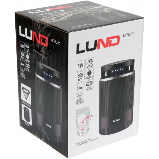 LAMPA OWADOBÓJCZA Z WENTYLATOREM,UV-A 5W -zdjęcie numer 7