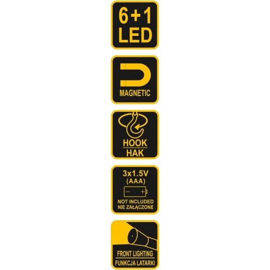 LAMPA RĘCZNA 6+1 LED PENLIGHT -zdjęcie numer 6