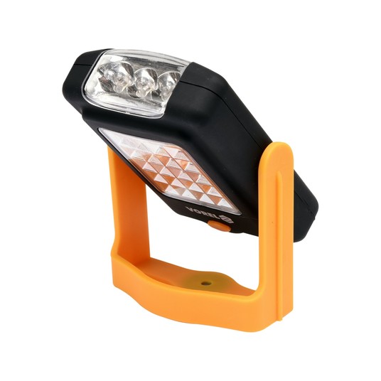 LAMPA RĘCZNA OBROTOWA 20+3 LED 3xAAA -zdjęcie numer 3
