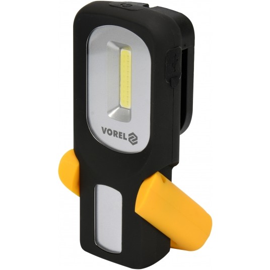 LAMPA RĘCZNA OBROTOWA COB LED 3W AKU. -zdjęcie numer 3