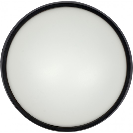 LAMPA ŚCIENNA ZEW. LED 15W IP54 CZ. OKRĄGŁA YAT -zdjęcie numer 3