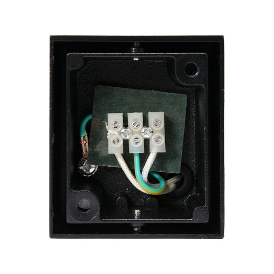 LAMPA ŚCIENNA ZEWN. CZARNA ALUM. 1XGU10 -zdjęcie numer 4
