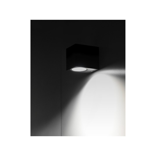 LAMPA ŚCIENNA ZEWN. CZARNA ALUM. 1XGU10 -zdjęcie numer 5