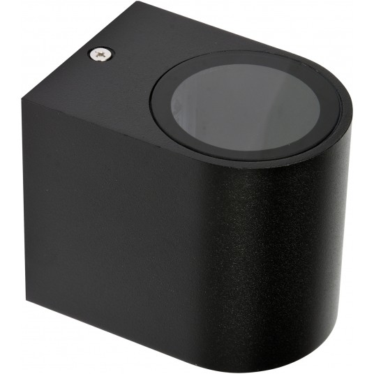 LAMPA ŚCIENNA ZEWN. CZARNA ALUM. 1XGU10 -zdjęcie numer 1