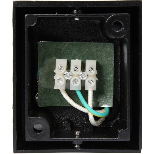 LAMPA ŚCIENNA ZEWN. CZARNA ALUM. 1XGU10 -zdjęcie numer 4