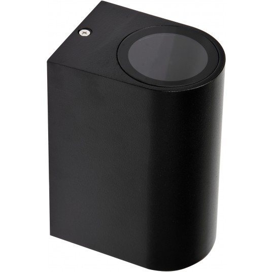 LAMPA ŚCIENNA ZEWN. CZARNA ALUM. 2XGU10 -zdjęcie numer 1