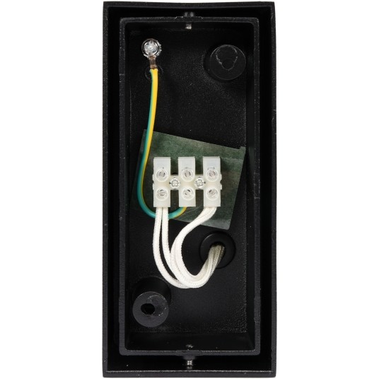 LAMPA ŚCIENNA ZEWN. CZARNA ALUM. 2XGU10 -zdjęcie numer 4