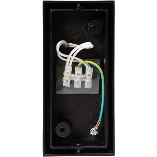 LAMPA ŚCIENNA ZEWN. CZARNA ALUM. 2XGU10 -zdjęcie numer 4