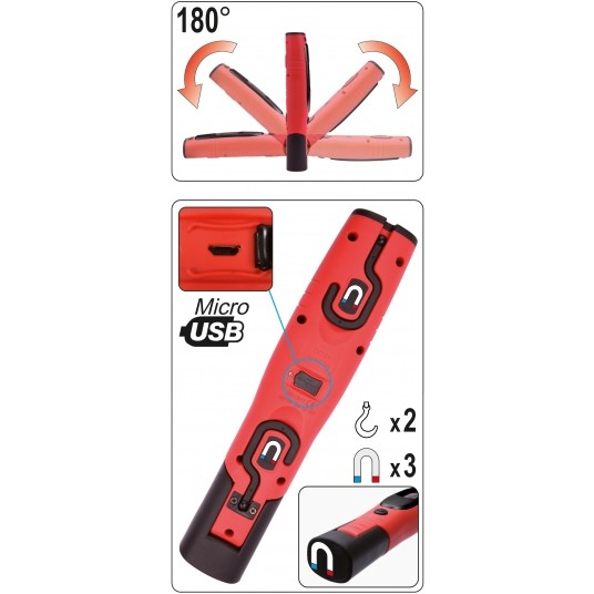 LAMPA WARSZTATOWA 3,5W SMD 330LM -zdjęcie numer 9