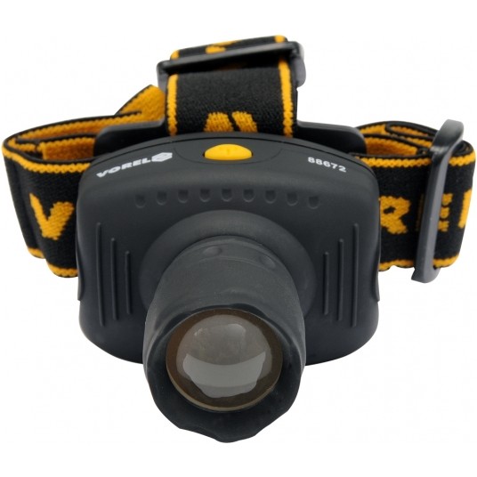 LAMPKA CZOŁOWA 1LED/1W 3-FUNKCJE -zdjęcie numer 1