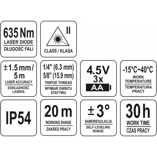 LASER KRZYŻOWY SAMOPOZIOMUJĄCY -zdjęcie numer 5