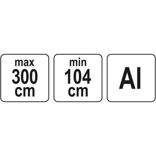 ŁATA NIWELACYJNA TELESKOPOWA 3 M -zdjęcie numer 5